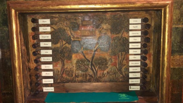 Detalle del Órgano Arenas de San Pedro