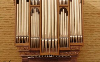 Órgano del Monasterio de Santa Cruz, Sahagún de Campos (León)