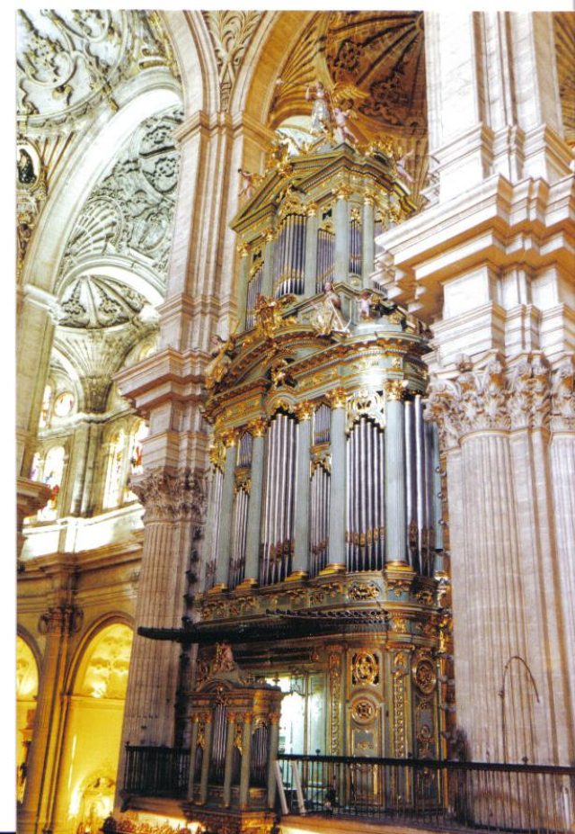 Órgano de la Epístola de la Catedral de la Encarnación, Málaga