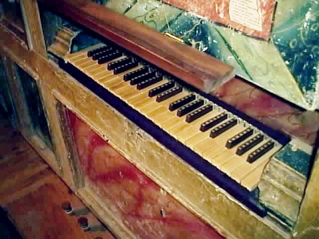 Órgano de la Parroquia de Santa Cecilia, detalle