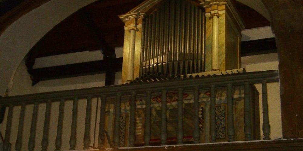 Órgano de la Ermita de Nuestra Señora de la Piedad en Herrera de Pisuerga (Palencia)