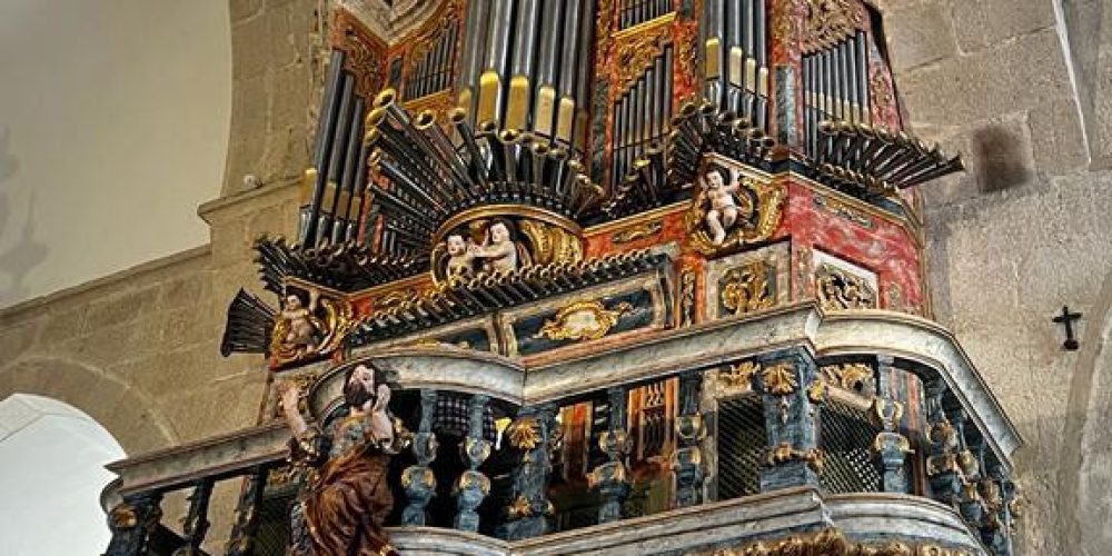 Órgano del Monasterio de San Juan de Tarouca (Portugal)