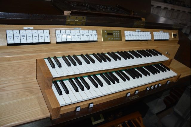 Órgano de la Colegiata Santa María, Vigo (detalle)