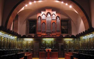 Órgano del Monasterio de San Pelayo, Oviedo (Asturias)