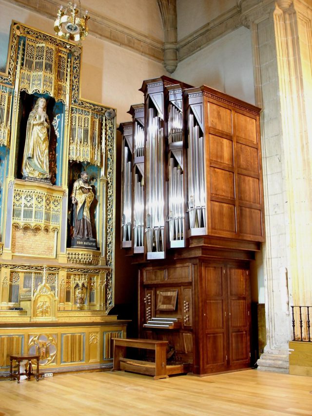 Órgano del Convento de Santo Domingo, Soria, ubicación