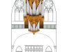 Órgano de la Iglesia Vieja de Sabugo, plano