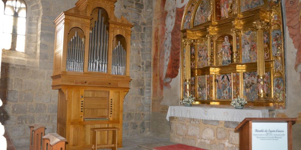 Órgano “Antonio de Cabezón” Iglesia de San Esteban, Castrillo Mota de Judíos (Burgos)