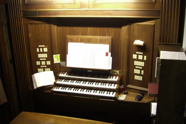 Órgano del Monasterio de San Pelayo, Teclado